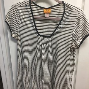 Ruby rd Medium Striped shirt